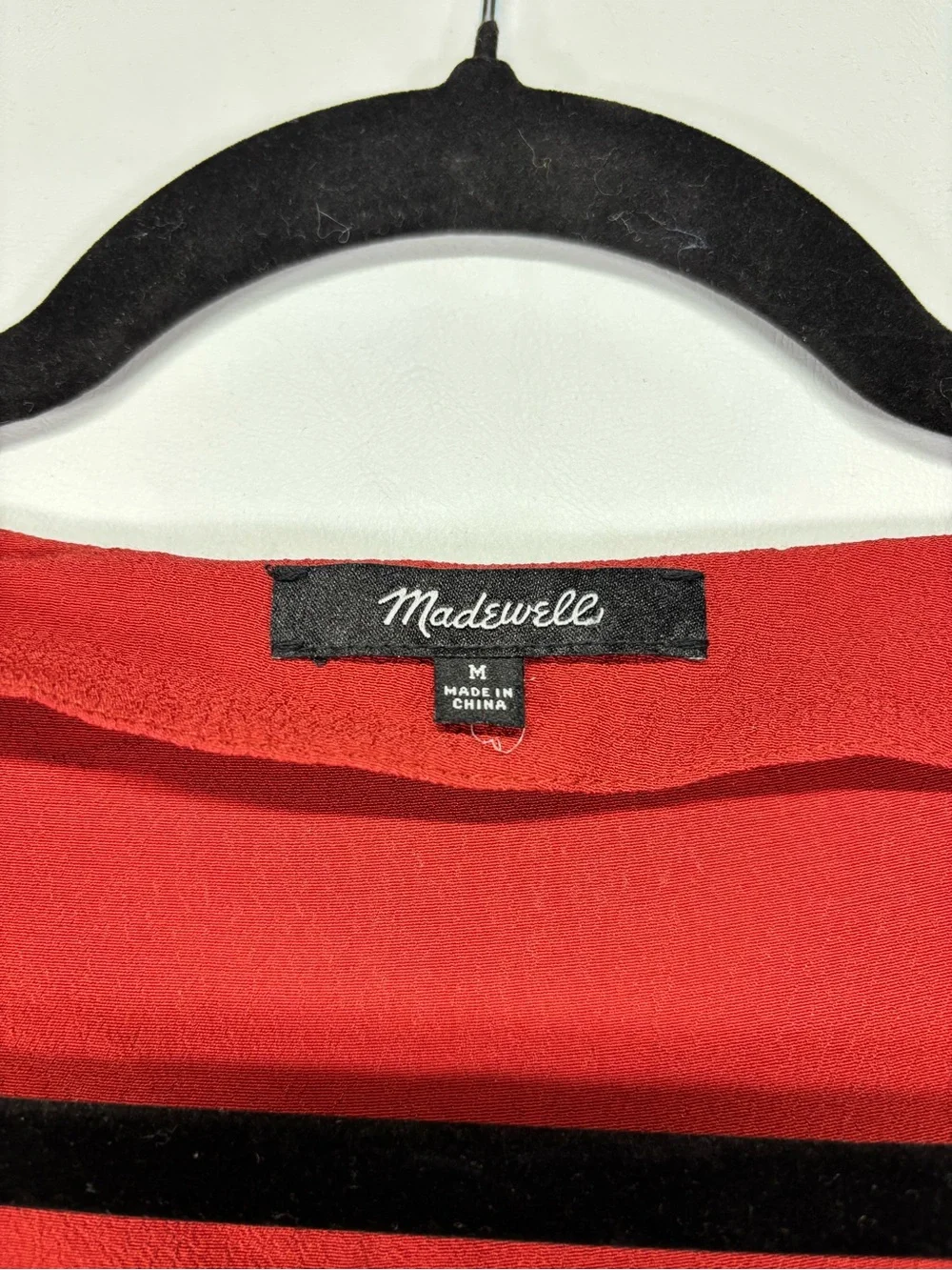 ✨Madewell Women’s Long Sleeve Button-Front Novel Dress – Size M